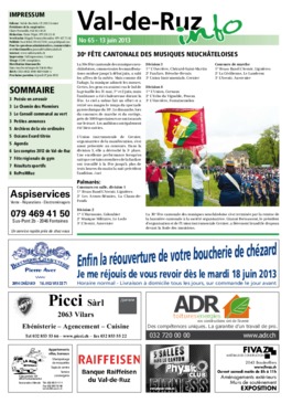 VDR info 65 13.06.2013