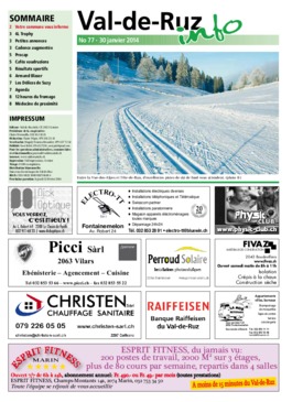 VDR info 77 30.01.2014