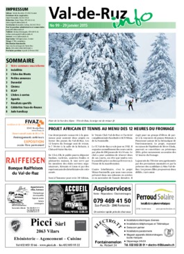 VDR info 099 29.01.2015