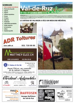 VDR info 113 01.10.2015