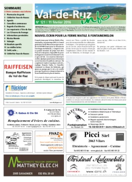 VDR info 121 11.02.2016