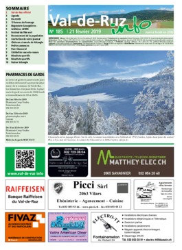 VDR info 185 21.02.2019